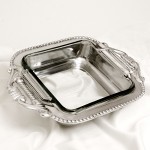 52161 - SQUARE PYREX HOLDER 8 X 8 / W GLASS